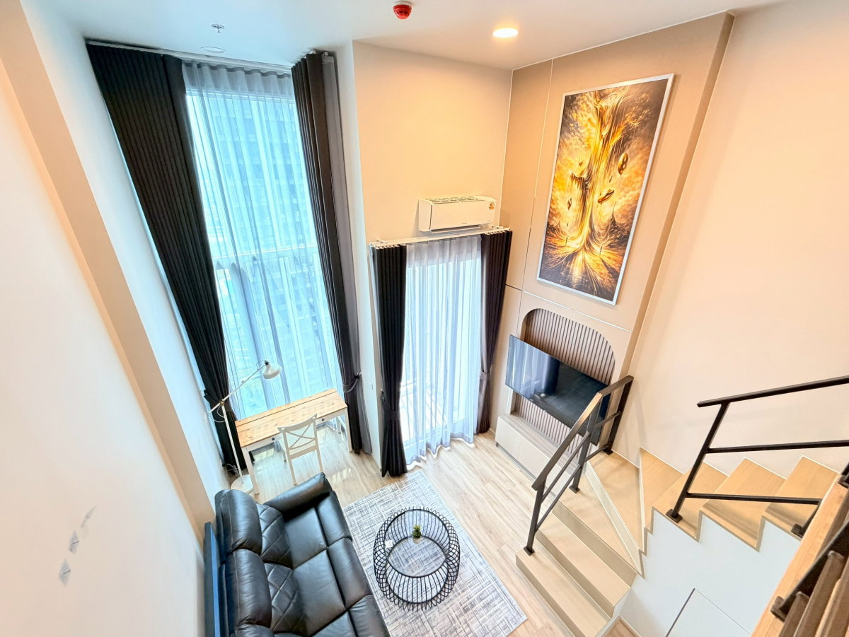 รูป ให้เช่า คอนโดทำเลใจกลางเมืองใกล้ BTS ทองหล่อ | Culture Thonglor | 1 ห้องนอน Duplex ตกแต่งครบพร้อมอยู่ ใกล้ศูนย์การค้ามากมาย - รูปที่ 5/14