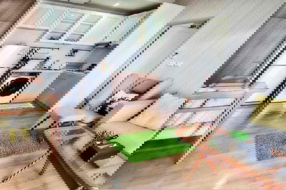 รูป 🔥 เช่าด่วน !! Noble Reveal, 1 ห้องนอน,1 ห้องน้ำ, ห้องไซส์ใหญ่, ชั้นสูง 11++, ทำเลดีดีใจกลางเอกมัย !! 🔥 Code C20260300023 แต่งครบ, พร้อมเข้าอยู่ 📣📣 - รูปที่ 4/7