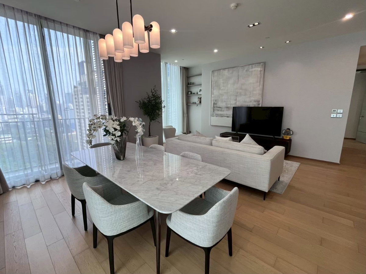 รูป [150,000.-] ให้เช่า 28 Chidlom | โซน Villa 3 นอน 132.54 ตรม. ชั้น 16 หรูหราและเป็นส่วนตัว ใกล้ BTS - รูปที่ 3/15