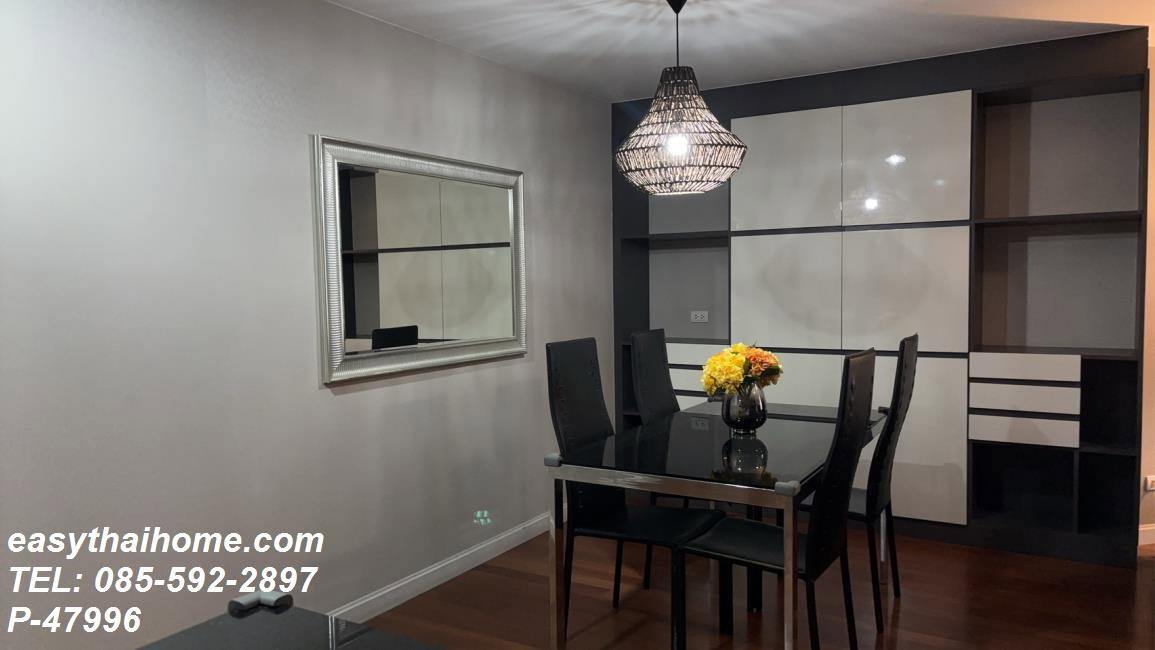 รูป P-47996 วิวเมือง! 2 ห้องนอนหรู @ เบ็ล แกรนด์ พระราม 9 ใกล้ MRT : เขตห้วยขวาง | Line Id @easythaihome | 085-592-2897 - รูปที่ 3/8