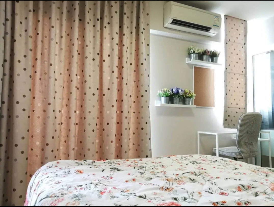 รูป ห้องจริง✨เช่าคอนโด สัญญา 1 ปี✨🛋️🛌เอ็ม โซไซตี้ - รูปที่ 7/15