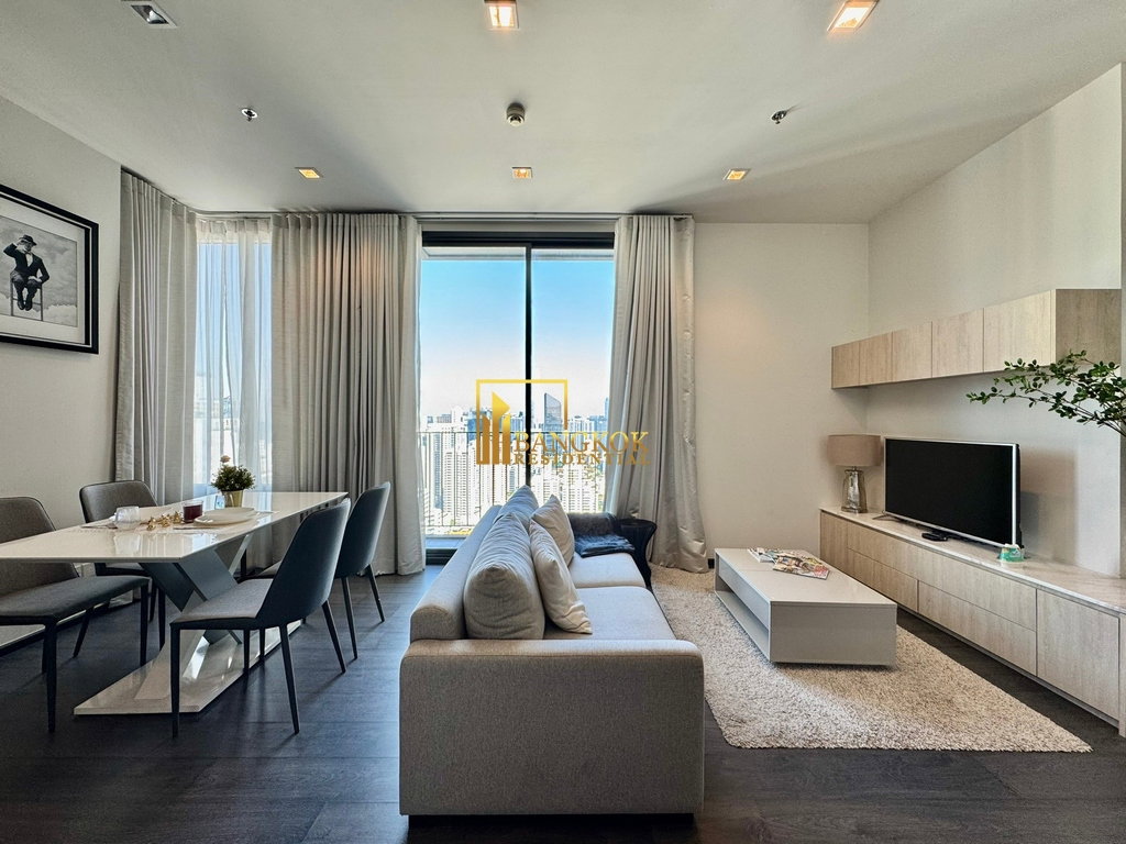 รูป The Edge Sukhumvit | Modern 2 Bed For Rent in Asoke Area - BR19614CD - รูปที่ 2/34