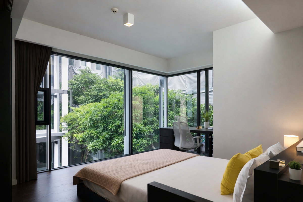 รูป 🍀🍀 Fully furnished💝 ให้เช่า📌 ไซมิส จอยญ่า (Line: @rent2022) MRT เพชรบุรี พร้อมเข้าอยู่ 🔖A10885 - รูปที่ 4/13