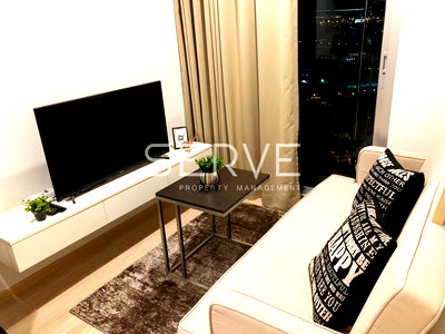 คอนโดให้เช่า : 🔥15K- 1นอน ห้องแต่งหรู ชั้นสูงสุด วิวดีมาก เฟอร์จัดเต็ม พร้อมอยู่ คอนโดทำเลดีย่านรัชดา ติด MRT ศูนย์วัฒนธรรม @ Noble Revolve Ratchada 2