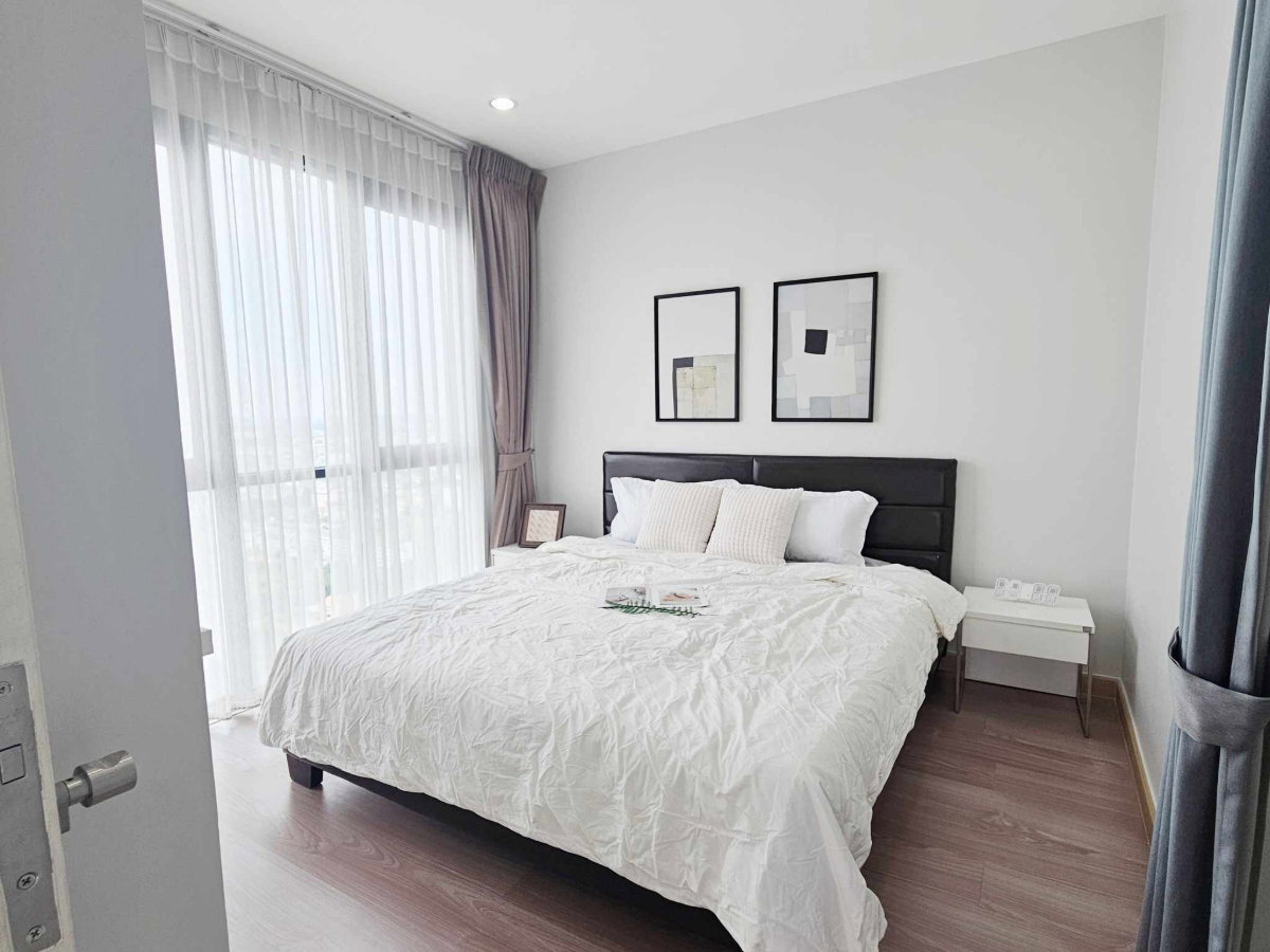 รูป ห้องจริง✨เช่าคอนโด สัญญา 1 ปี✨🛋️🛌เอสโทร แจ้งวัฒนะ - รูปที่ 4/9