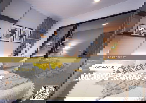 ขายด่วน 📍 Monte Rama 9 📍 เฟอร์นิเจอร์ และ เครื่องใช้ไฟฟ้าครบ ใกล้ MRT รามคำแหง