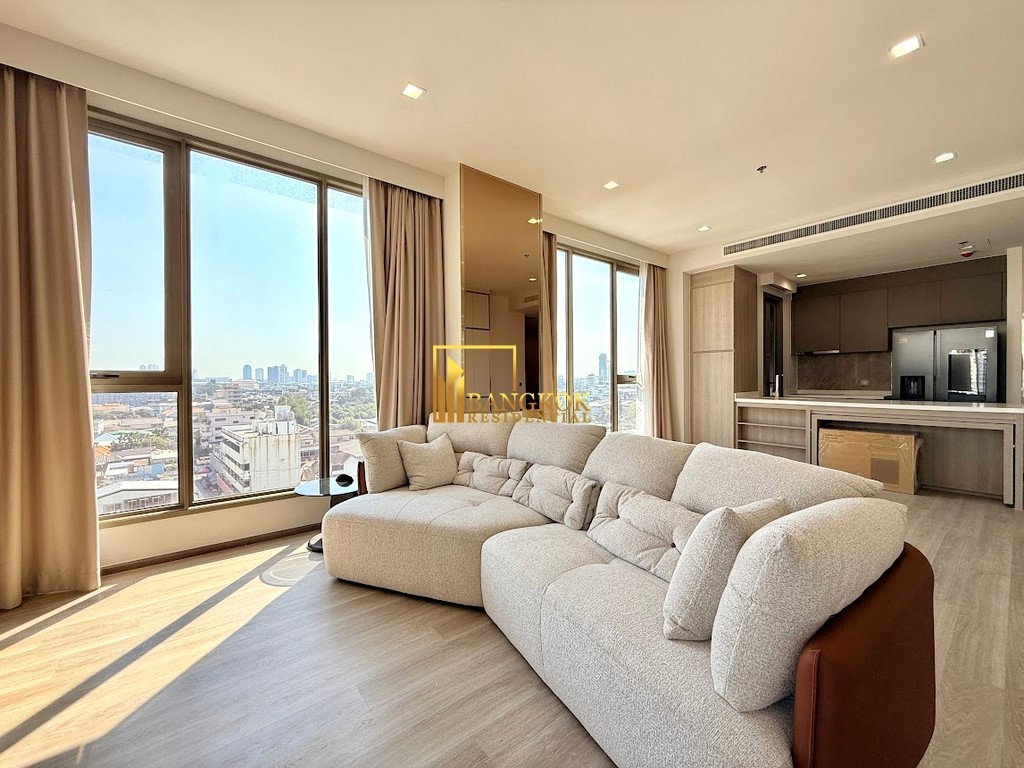 รูป Rhythm Charoenkrung Pavillion | Stylish 2 Bed Luxury Condo - BR60496CD - รูปที่ 1/30