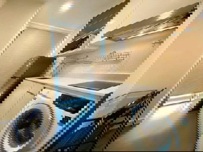 รูป ให้เช่า ✨ Metro Luxe Rose Gold Phahol - Sutthisan ✨ ใกล้ MRT สุทธิสาร เฟอร์นิเจอร์ และ เครื่องใช้ไฟฟ้าครบ - รูปที่ 10/11