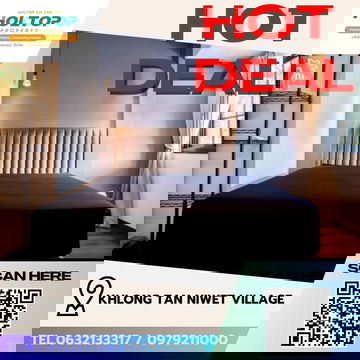 #L102 🎉 170369 Town home for rent Khlong Tan Niwet Village (Soi Pridi Banomyong 42)