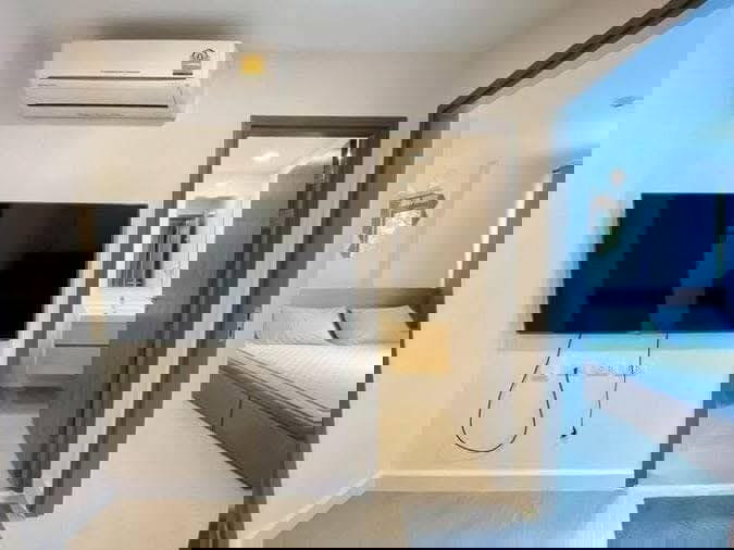 รูป ให้เช่า ✨ Metro Luxe Rose Gold Phahol - Sutthisan ✨ ใกล้ MRT สุทธิสาร เฟอร์นิเจอร์ และ เครื่องใช้ไฟฟ้าครบ  - รูปที่ 7/11