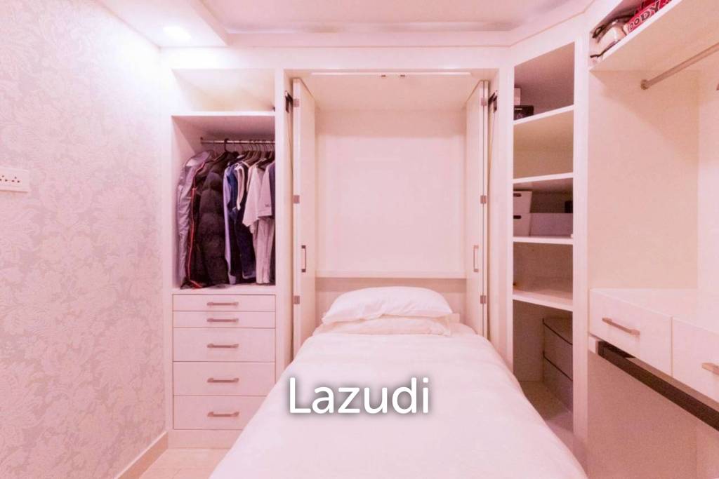 รูป คอนโด 68 ตร.ม. ชั้น 8 ใจกลางพัทยา ทำเลหนองปรือ ห้องมุมระเบียงกว้าง - รูปที่ 17/30