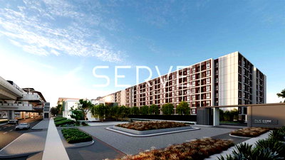 Condos for rent : 🔥1 Bed 26.26 sq.m. Closed Kitchen New Condo Good Location Next to BTS Khu Khot 100 m. at Nue Core Khu Khot Station Condo / For Rent