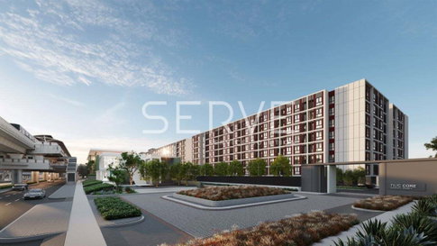 🔥1 Bed 26.26 sq.m. Closed Kitchen New Condo Good Location Next to BTS Khu Khot 100 m. at Nue Core Khu Khot Station Condo / For Rent