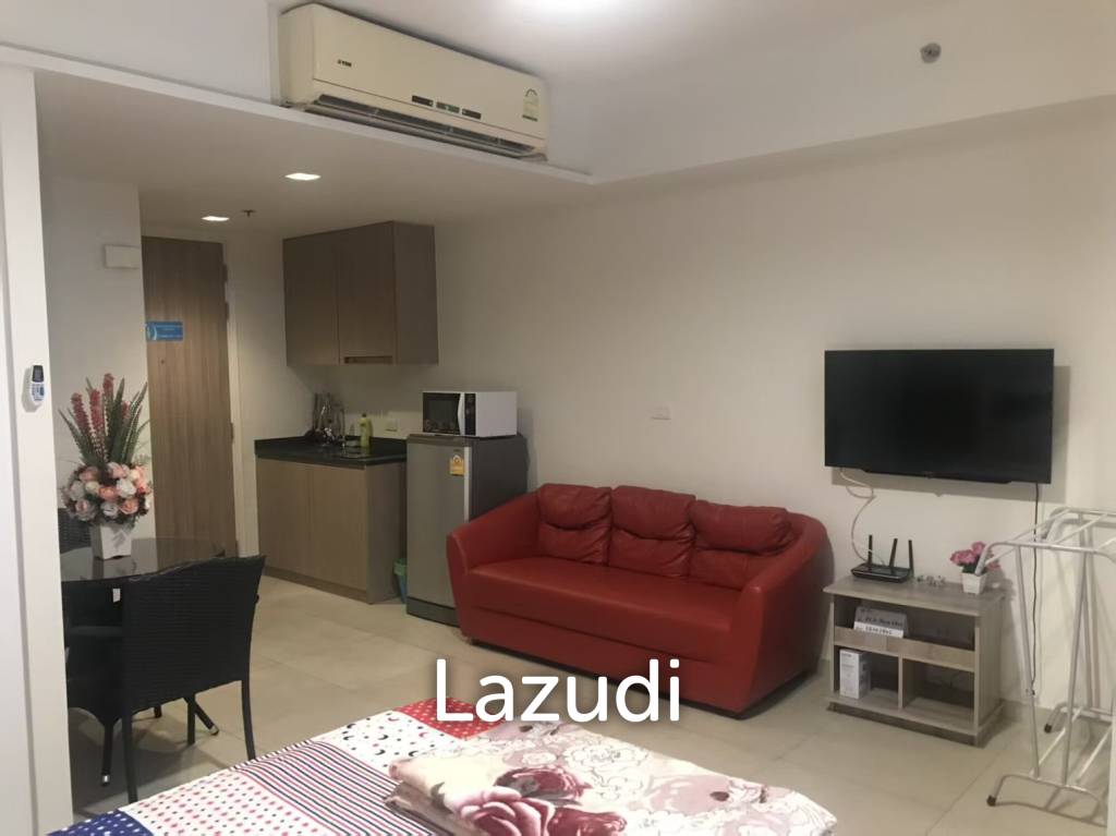 รูป คอนโดสตูดิโอ 26.93 ตร.ม. ชั้นสูง เห็นทะเล ทำเลหนองปรือ พัทยา - รูปที่ 3/7