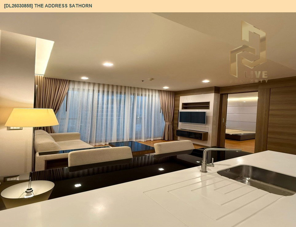 รูป DL26030855 ขายคอนโด ดิ แอดเดรส สาทร (The Address Sathorn) ใกล้ BTS เซ็นต์หลุยส์ พร้อมเข้าอยู่ โทรด่วน 0653619502 LineID @897iyzll - รูปที่ 9/11