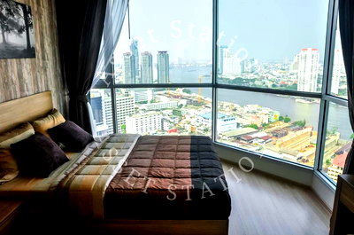 Condos for rent : 🚅 Spacious 1-Bedroom Unit Available 📣 Rhythm Sathorn – Convenient Access by BTS 🚄 Near BTS Chong Nonsi