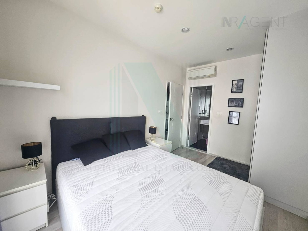 รูป 🚩 ให้เช่าคอนโด เซ็นทริค รัชดา-ห้วยขวาง อาคาร 1 ชั้น 11 1 ห้องนอน ขนาด 36 ตรม ใกล้ ตลาดสดห้วยขวาง - รูปที่ 5/8