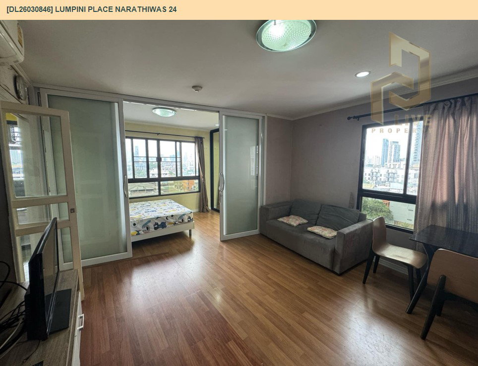 รูป DL26030846 ขายคอนโด ลุมพินี เพลส นราธิวาส 24 (Lumpini Place Narathiwas 24) ใกล้ พร้อมเข้าอยู่ โทรด่วน 0842740999 LineID @523dslwi - รูปที่ 3/14