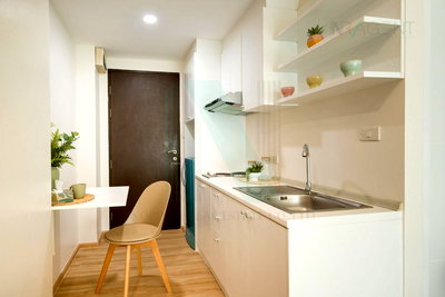 Condos for sale Rangsit University : 🚩 For Sell Condo CHAMPS ELYSEES AVENUE TIWANON - CHAENGWATTANA Building A, Floor 5,1 bed room, Room size 32 sqm