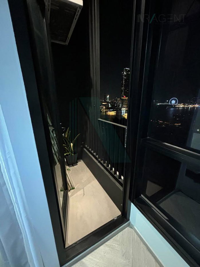 รูป ให้เช่าคอนโด แชปเตอร์ เจริญนคร-ริเวอร์ไซด์ อาคาร 1 ชั้น 11 สตูดิโอ ขนาด 26 ตรม ใกล้ BTS กรุงธนบุรี - รูปที่ 7/8