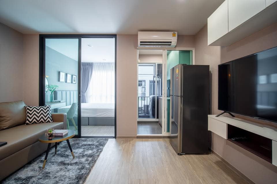 รูป 💮ให้เช่าคอนโด Regent home Sukhumvit 97/1 ใกล้ BTS บางจาก ขนาด 28ตรม.ห้องสวย มีเครื่องซักผ้า เช่าเพียง 10500- - รูปที่ 7/8