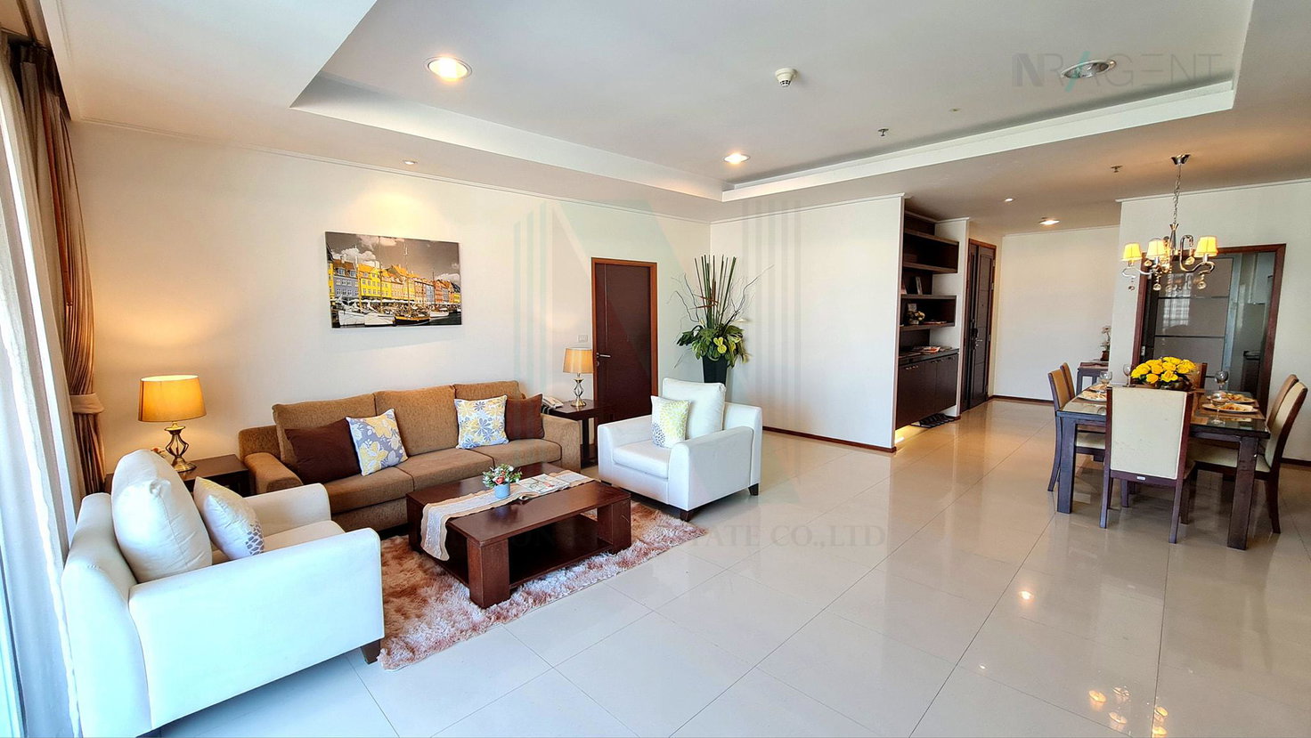 รูป 🎉 ให้เช่าคอนโด ปิยะทิพย์ เพลส อาคาร 1 ชั้น 12 3 ห้องนอน ขนาด 289 ตรม ใกล้ ใกล้ BTS พร้อมพงษ์ - รูปที่ 6/8