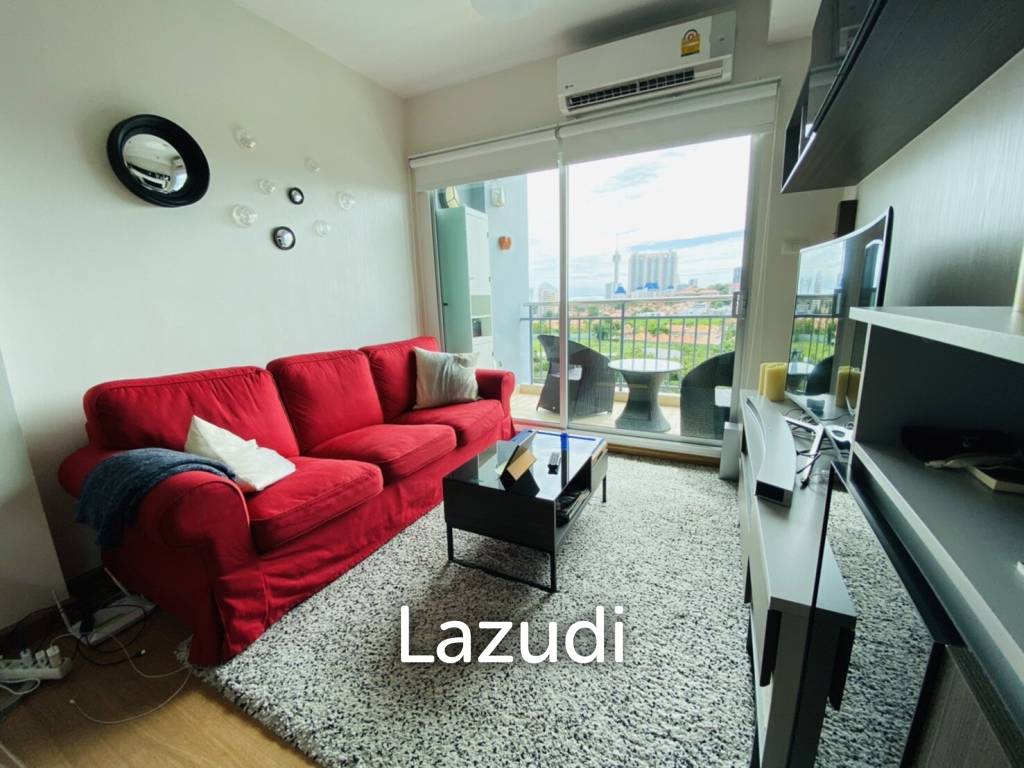 รูป 45.0 ตร.ม.  1 ห้องนอน  1 ห้องน้ำ คอนโดสำหรับ ขายใน บางละมุงบางละมุง - รูปที่ 1/19