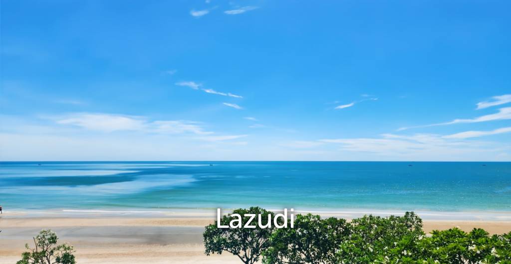 รูป คอนโดหรูริมชายหาดโอเชียนวิว 4 ห้องนอน 3 ห้องน้ำ ในโครงการบ้านทิวคลื่น หัวหิน - รูปที่ 2/13