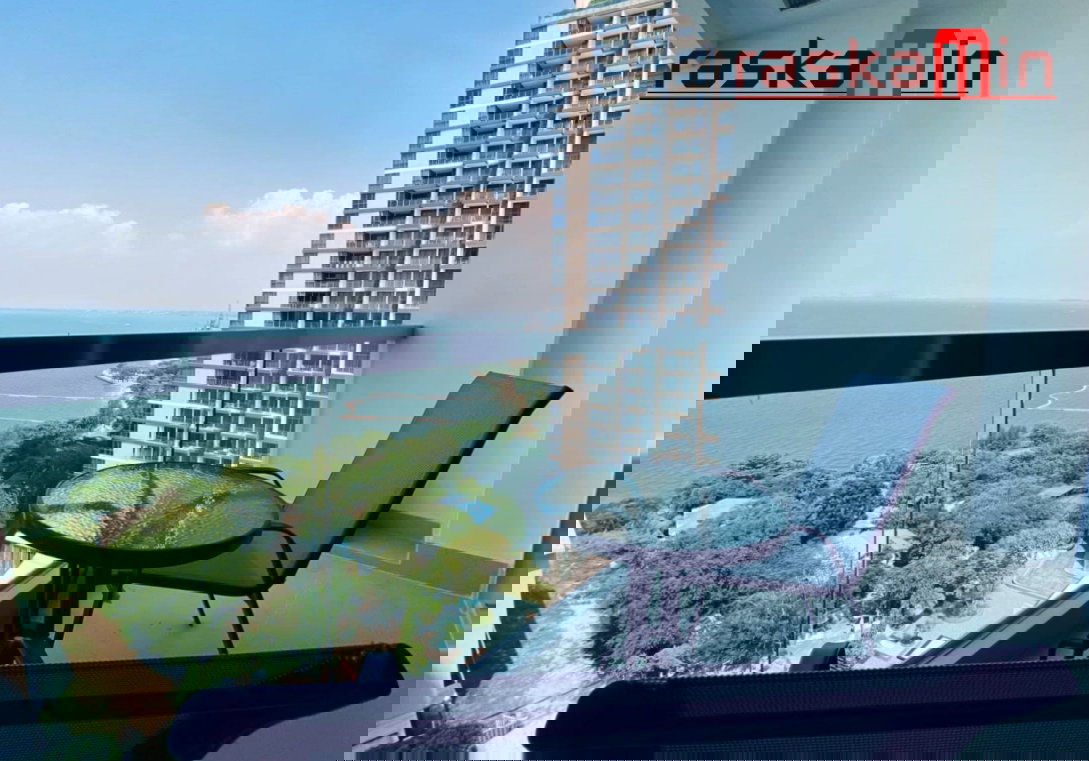 รูป KT0323📲LineID @556ryccg🏄♂️Studio 33ตรม ตึก B ชั้นสูง🏖️พร้อมเฟอร์นิเจอร์🌴The Palm Wongamat Beach Pattaya - รูปที่ 3/12