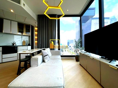 Condos for rent MRT Phra Ram 9 : Ashton Asoke-Rama 9 - 2 Bedroom Condo Near Fortune Town - BR17628CD