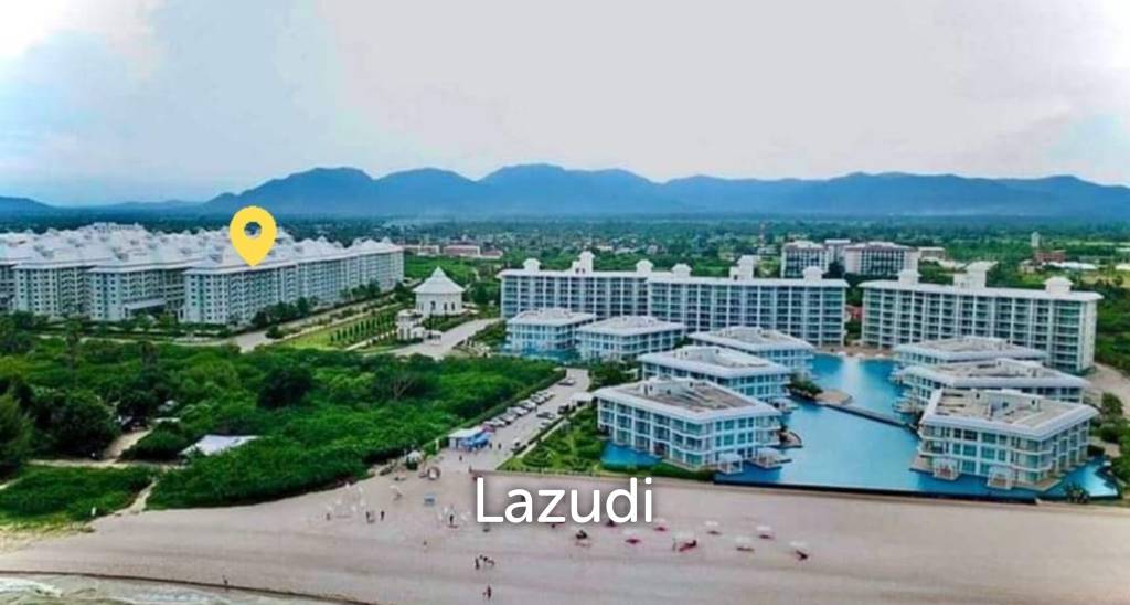 รูป คอนโดติดทะเลชะอำ 32 ตร.ม. ชั้น7 วิวเมืองและทะเล - รูปที่ 9/10