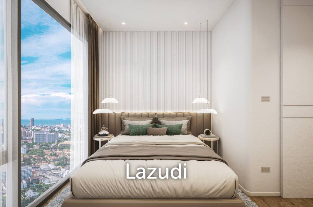 รูป 2 ห้องนอน 2 ห้องน้ำ 76.92 ตร.ม. ซีสไปร์ จอมเทียน - รูปที่ 6/10