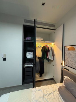 🎉 For Rent Condo CHAPTER CHAROENNAKHORN-RIVERSIDE Building 1, Floor 11,Studio, Room size 26 sqm