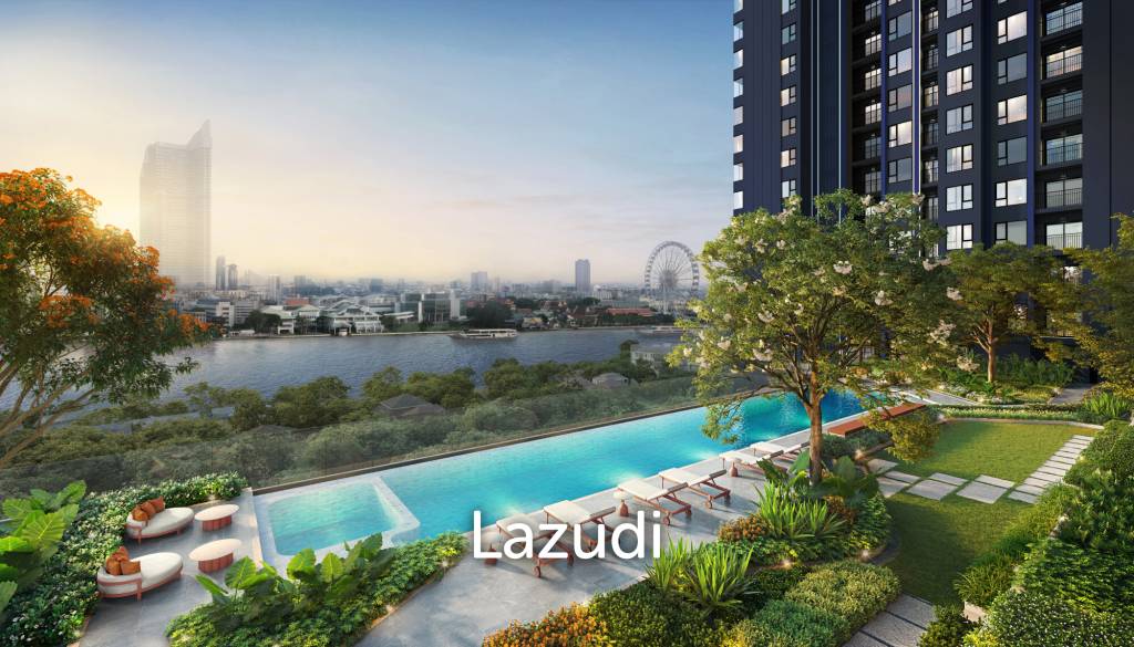 รูป คอนโดใหม่ 1 ห้องนอน 30.25 ตร.ม. ชั้น 8 ริมแม่น้ำย่านคลองสาน - รูปที่ 10/15