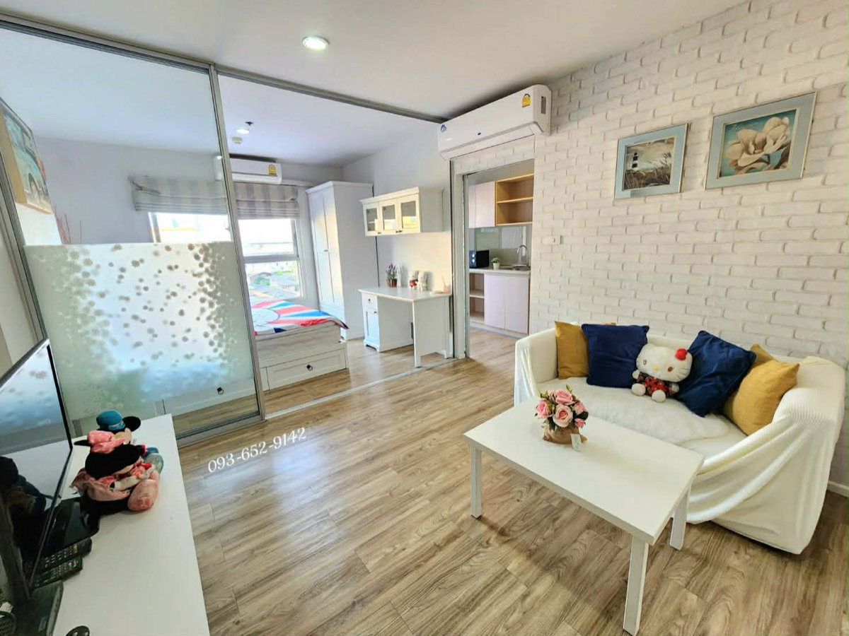 รูป ✨✨✨ ให้เช่าคอนโด ISSI สุขสวัสดิ์ (( 35 ตรม / 8499 ต่อเดือน / ห้องสวย ติดวอล์เปเปอร์ )) ติด Big C บางปะกอก - รูปที่ 8/14