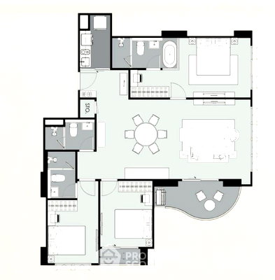 ขายคอนโด : คอนโด 3-ห้องนอน ที่ ศุภาลัย เอลีท สุขุมวิท 39 ใกล้ MRT เพชรบุรี (ID 2298022)