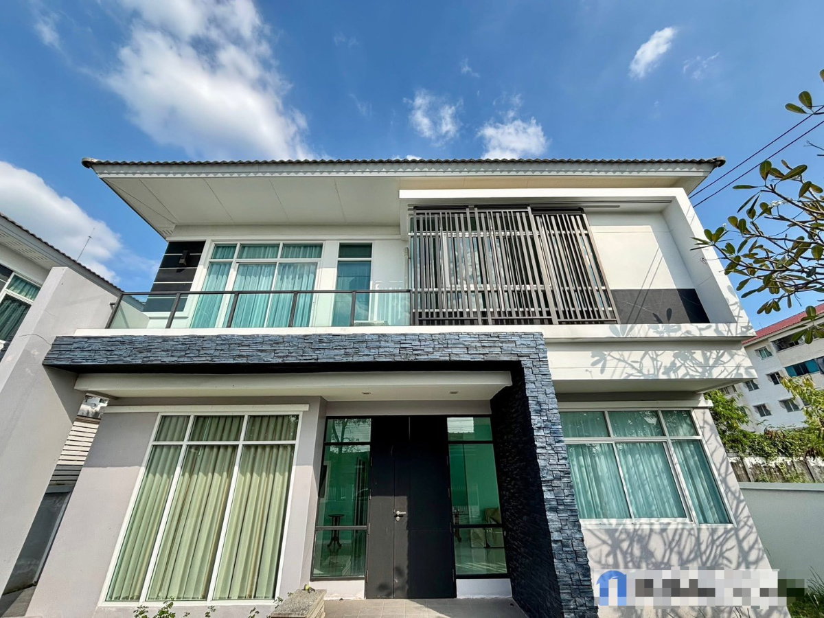 รูป 🏡ให้เช่าและปล่อยขาย บ้านเดี่ยวหรู The Ozone Panya Indra P4 4 ห้องนอน 6 ห้องน้ำ มีห้องแม่บ้าน ทำเลปัญญาอินทรา - รูปที่ 9/9