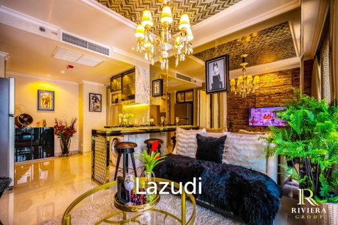 1 Bed 1 Bath 48.06 SQ.M The Riviera Monaco Pattaya