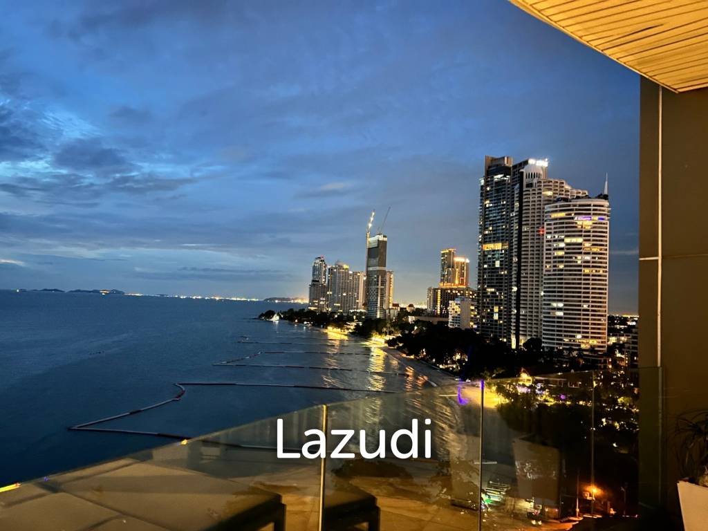 รูป คอนโดหรูริมทะเลย่านนาเกลือ 238 ตร.ม. ชั้น 10 วิวทะเลพาโนรามา - รูปที่ 32/33