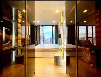 Condos for rent : 🎉Special room!🎉 For Rent Condo ONE9FIVE ASOKE - RAMA 9 Building A, Floor 28,1 bed room, Room size 40.00 sqm