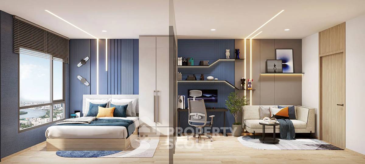 รูป คอนโด 2-ห้องนอน ที่ เฟล็กซี่ สาทร-เจริญนคร ใกล้ BTS กรุงธนบุรี (ID 1370108) - รูปที่ 4/7