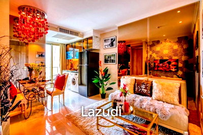 ขายคอนโด : 1 ห้องนอน 1 ห้องน้ำ 38.40 ตร.ม เดอะ ริเวียร่า โมนาโก พัทยา