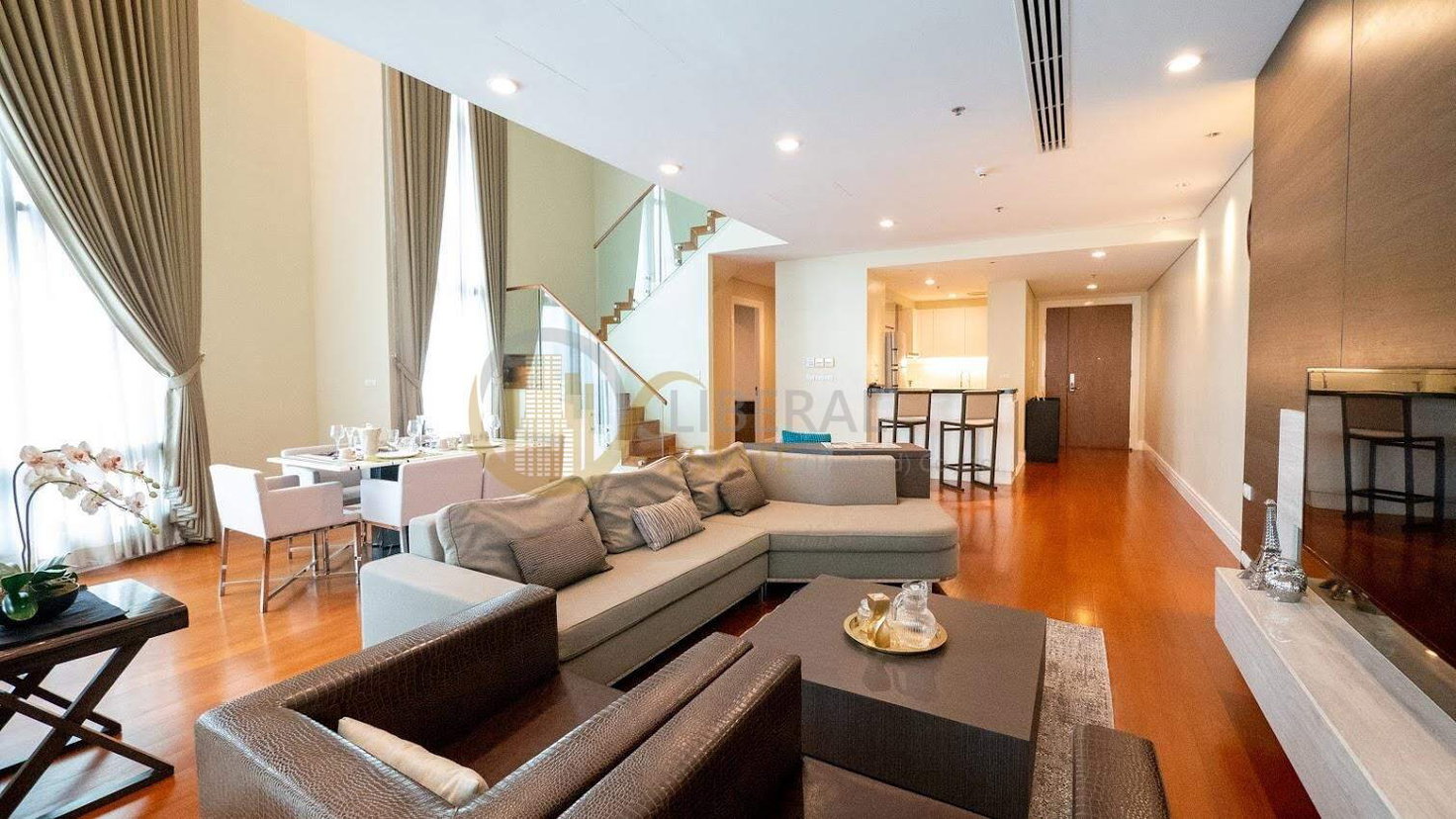 รูป LTH3231 – Bright Sukhumvit 24 FOR RENT 3 beds 3 baths size 188 Sq.M. Nearby BTS Phrom Phong station ONLY 125k/Month - รูปที่ 1/7