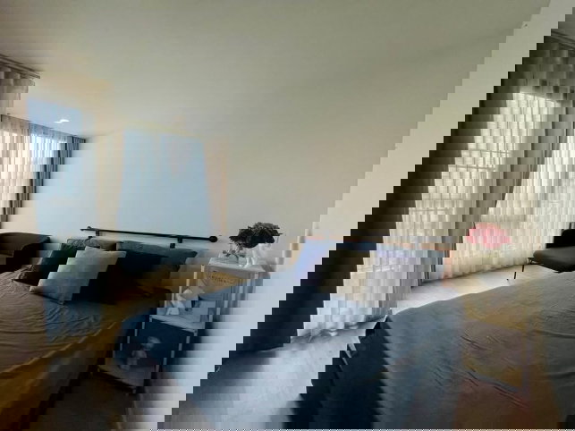 รูป ให้เช่าAttitude BU ตึกB ชั้น4 เฟอร์ครบ พร้อมเครื่องซักผ้า - รูปที่ 1/11