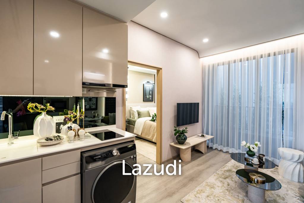 picture 1 BedPlus 43.30 SQM at Origin Residences Sukhumvit - 2/8