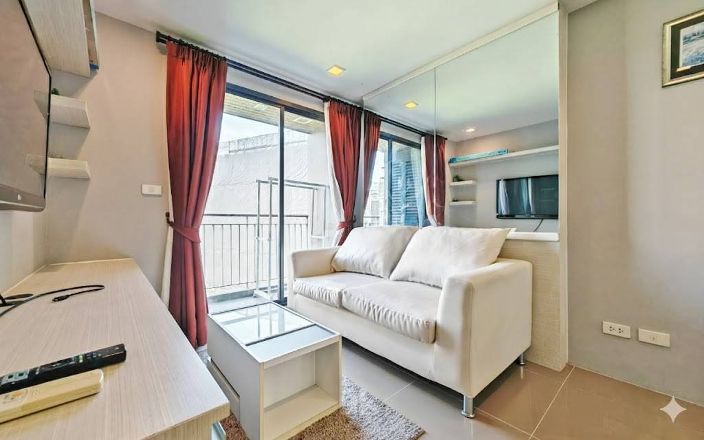 รูป เช่า มิราจ สุขุมวิท 27 เฟอร์นิเจอร์ครบ ใกล้รถไฟฟ้า BTS อโศก - รูปที่ 8/10