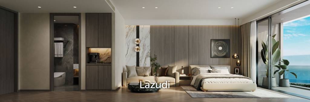 รูป 37.6 ตร.ม. สตูดิโอ 1 ห้องน้ำ คอนโดสำหรับ ขายใน เชิงทะเล - รูปที่ 2/2