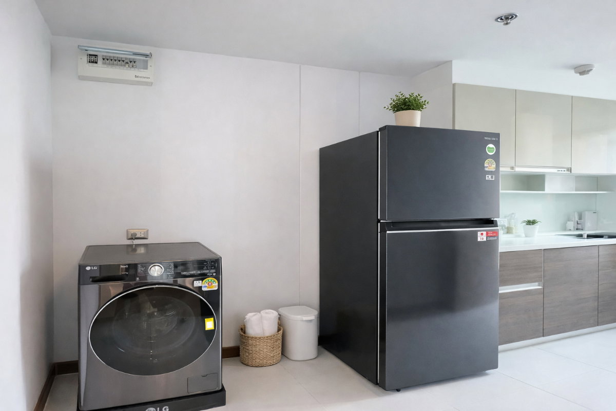 รูป 🍀🍀 Fully furnished💝 ให้เช่า📌ศุภาลัย โอเรียนทัล สุขุมวิท 39 (Line: @rent2022)MRT เพชรบุรี พร้อมเข้าอยู่ 🔖A10903 - รูปที่ 10/16