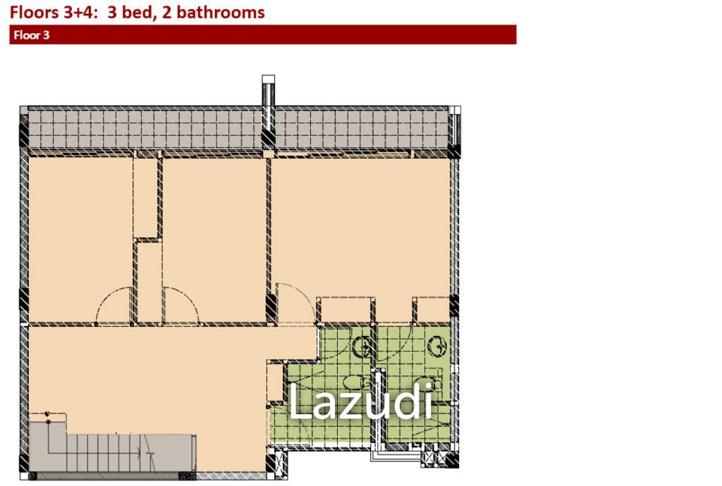 รูป ดูเพล็กซ์ คอนโด 4 ห้องนอน ฟรีโฮลด์ใน Casa Dang Hua Hin พิเศษ - รูปที่ 24/37