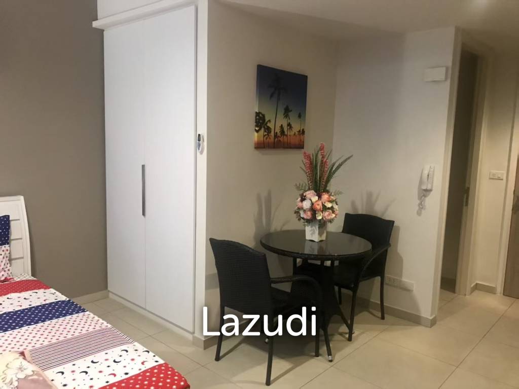 รูป คอนโดสตูดิโอ 26.93 ตร.ม. ชั้นสูง เห็นทะเล ทำเลหนองปรือ พัทยา - รูปที่ 4/7